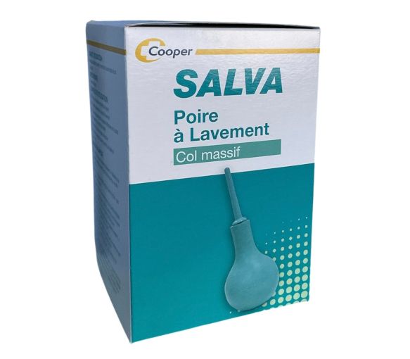 Cooper Salva poire à lavement col massif – une poire - image 1