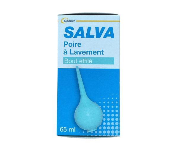 Poire à lavement bout effilé Salva - poire de 65ml - image 1