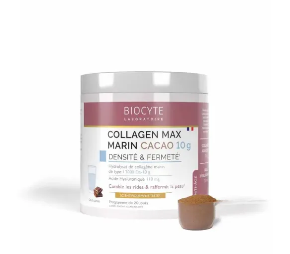 Collagen max marin cacao densité & fermeté Biocyte - pot de 260g - image 1