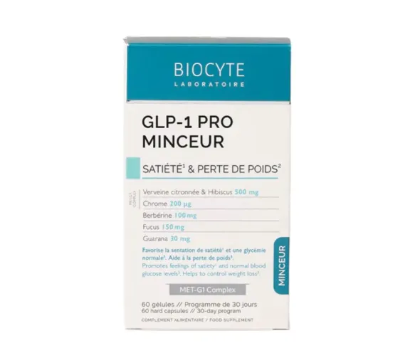GLP-1 pro minceur Biocyte - boite de 60 gélules - image 1