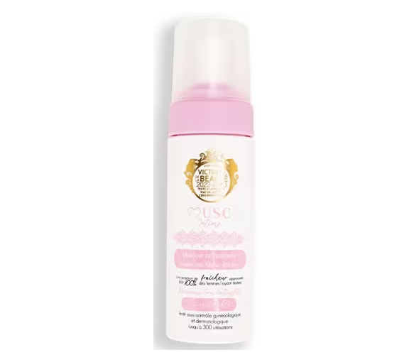 Mousse nettoyante intime au musc-blanc Musc Intime - flacon-pompe de 150ml - image 1