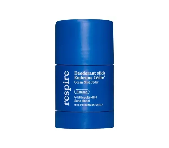Déodorant embruns cèdre Refresh bio Respire - stick de 50g