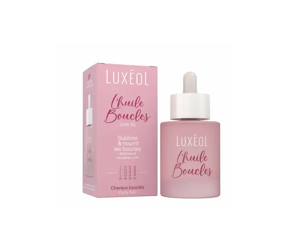L'huile boucles Luxéol - flacon-pipette de 50ml