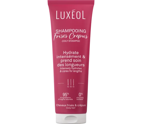 Shampooing frisés crépus Luxéol - tube de 250ml