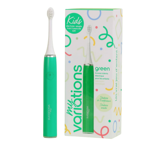 Brosse à dents électrique enfant verte MyVariations - une brosse à dents - image 1
