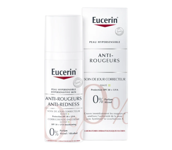 Anti-rougeurs Soin de jour correcteur SPF25+ teinté Eucerin - flacon de 50 ml - image 2