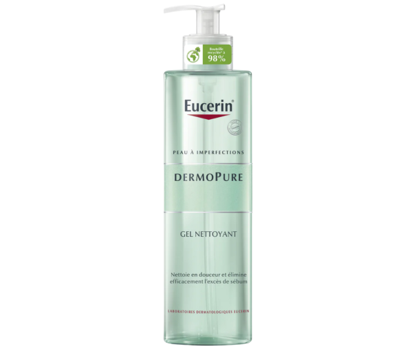 Dermopure Gel nettoyant Eucerin - flacon de 400 ml - image 1
