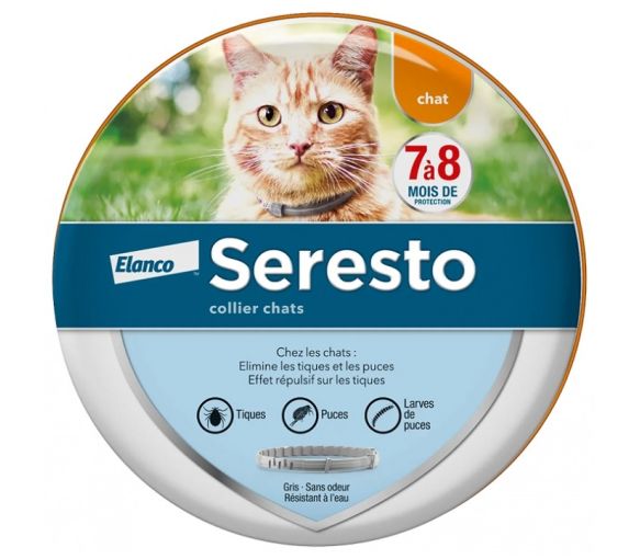Seresto collier antiparasitaire chats Elanco - 1 collier - image 1