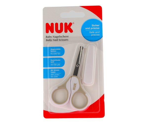 Ciseaux bout rond bébé NUK - une paire de ciseaux