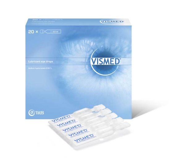 Vismed collyre lubrifiant oculaire stérile - boite de 20 unidoses - image 1