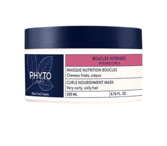 Boucles intenses masque nutrition boucles Phyto - pot de 200ml - image 1