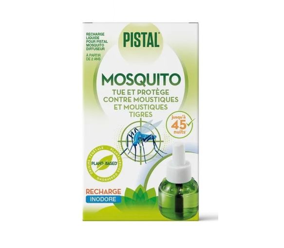 Mosquito recharge pour diffuseur électrique anti-moustiques Pistal - recharge de 30ml