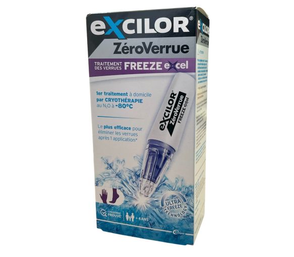 ZéroVerrue Freeze Excel Exilor - boîte d'un stylo et 9 embouts jetables - image 1