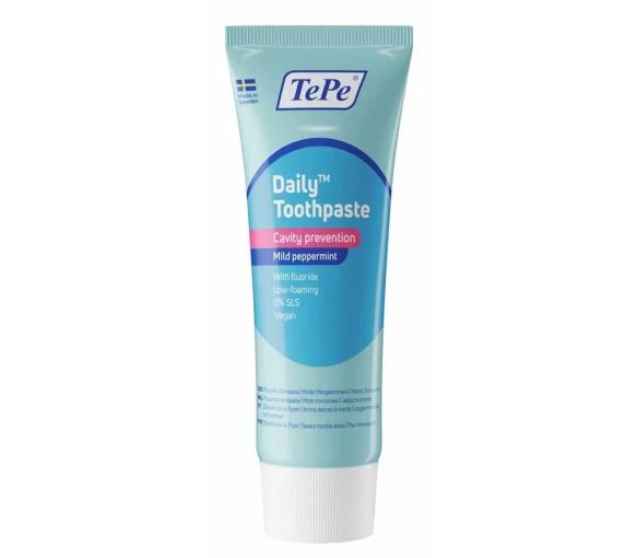 Dentifrice Daily menthe douce TePe - tube de 75ml - image 1