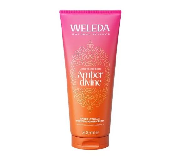 Crème de douche Amber divine Weleda - tube de 200ml