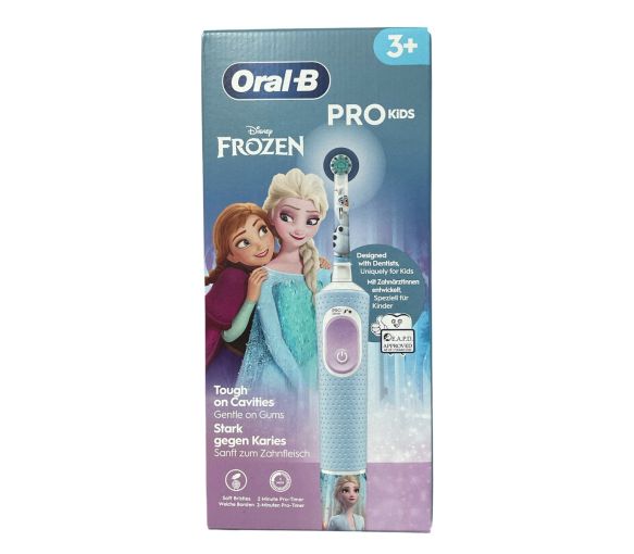 Brosse à dents électrique rechargeable Reine des neiges Oral-B Kids - 1 brosse à dents électrique - image 1