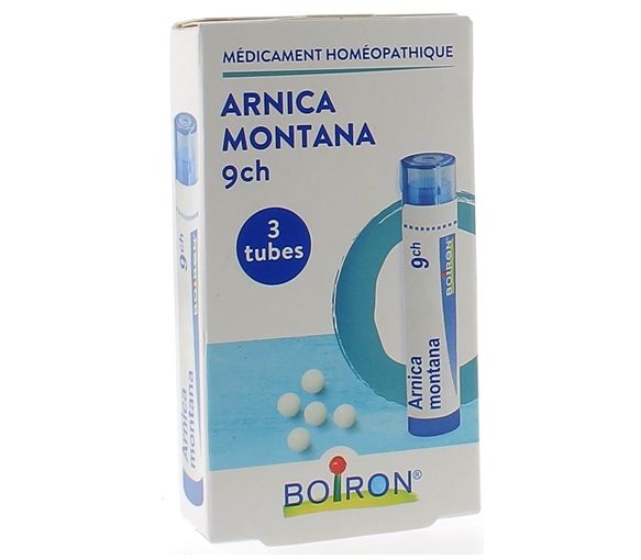 ARNICA MONTANA 9CH granules Boiron - 3 tubes de 4 g