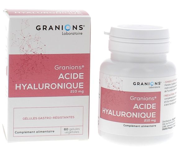 Acide hyaluronique Granions - boîte de 60 gélules