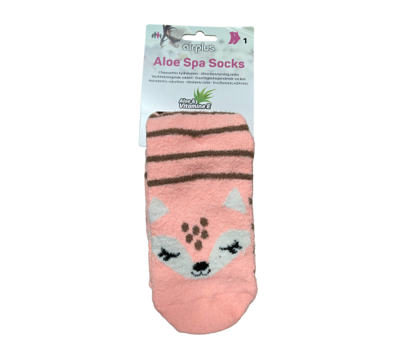 Aloe Spa Socks chaussettes hydratantes 36-41 animal Airplus - une paire de chaussettes