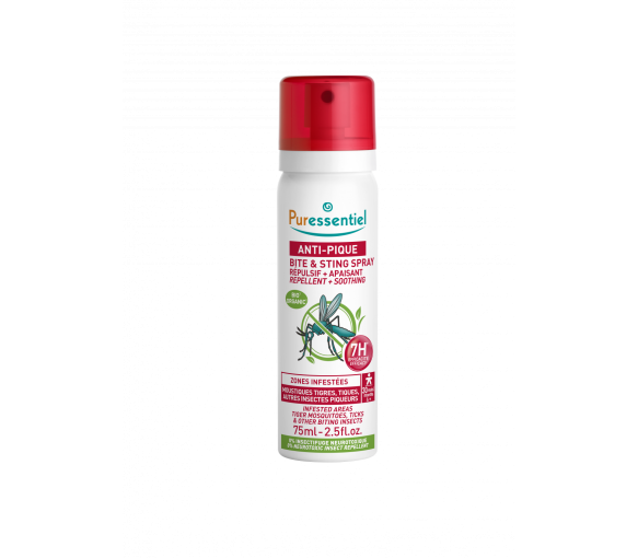 Anti-pique spray anti-moustique Puressentiel - spray de 75 ml - image 1