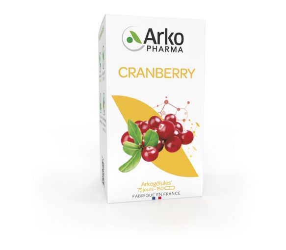 Arkogélules Cranberry Arkopharma - boîte de 150 gélules - image 1