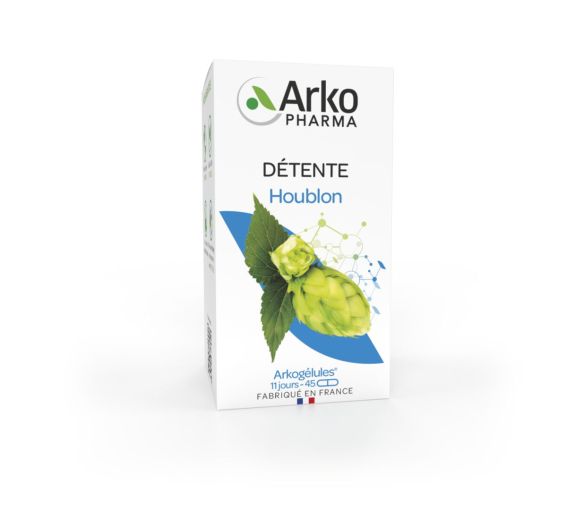Arkogélules Houblon Arkopharma - boite de 45 gélules - image 1