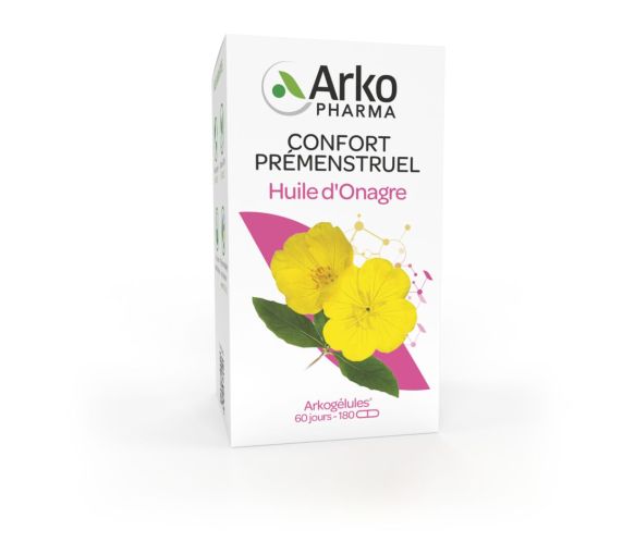 Arkogélules Huile d'Onagre Arkopharma - boîte de 180 gélules - image 1