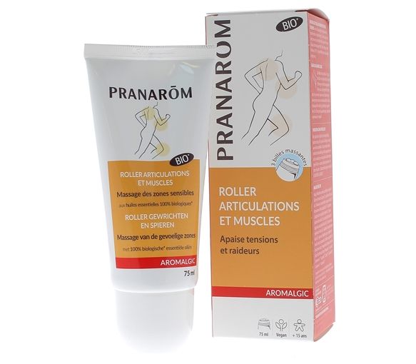 Aromalgic Roller articulations et muscles bio Pranarôm - tube de 75 ml - image 1