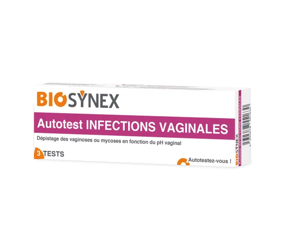 Autotest infections vaginales Biosynex – 3 tests - image 1