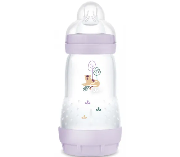 Biberon rose Easy start anti-colique 2+ mois débit 2 Mam - 1 biberon de 260 ml