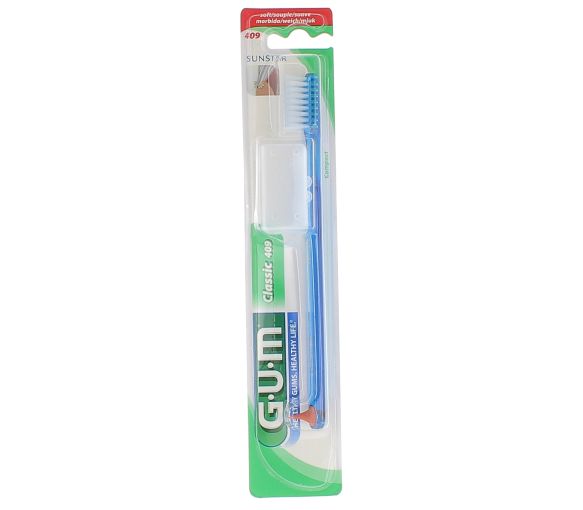 Brosse à dents classic 409 souple GUM - 1 brosse à dents