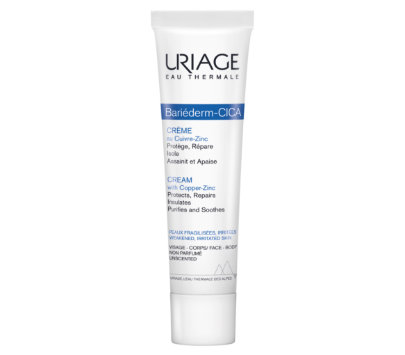 Bariéderm cica-crème réparatrice au Cu-Zn Uriage - tube de 40 ml - image 1
