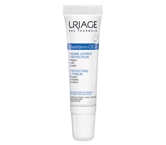 Bariéderm cica-lèvres baume réparateur Uriage - tube de 15 ml - image 1