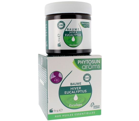 Baume Hiver Eucalyptus Phytosun Arôms - pot de 60 g