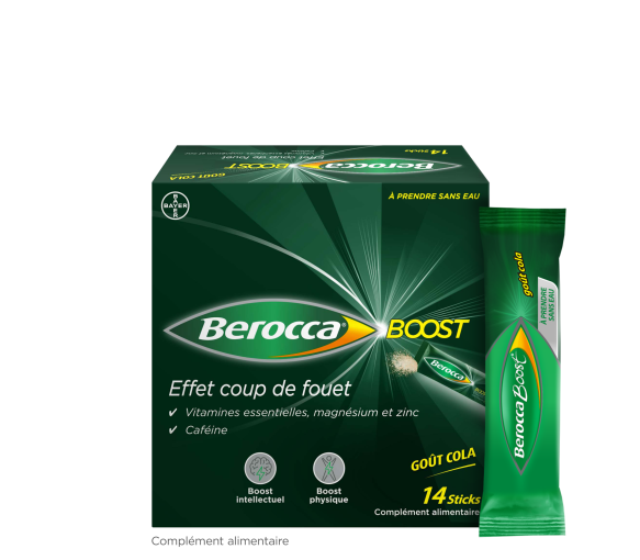Berocca Boost Goût Cola 14 sticks Effet coup de fouet - image 1
