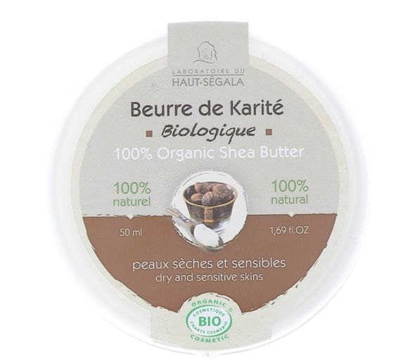 Beurre de Karité Bio peaux sèches et sensibles Laboratoire Haut-Ségala - pot de 50 ml