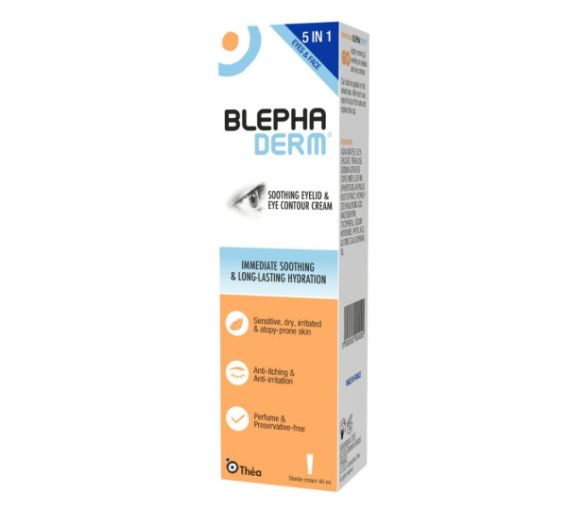 BlephaDerm crème apaisante paupières et contour des yeux Théa - tube de 40ml - image 1