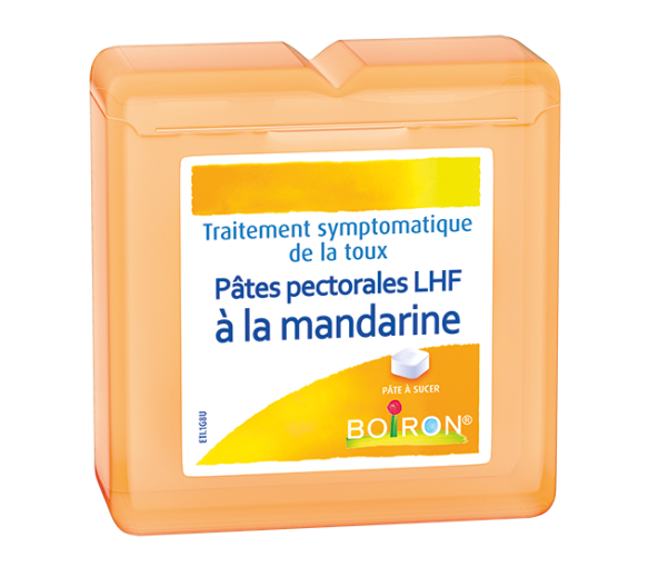 Pâte pectorale à la mandarine Boiron - boite de 60 g