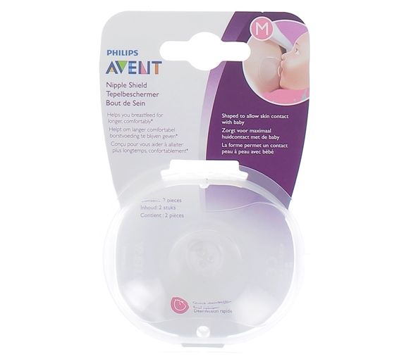 Bouts de sein taille M 21 mm Avent - 2 unités