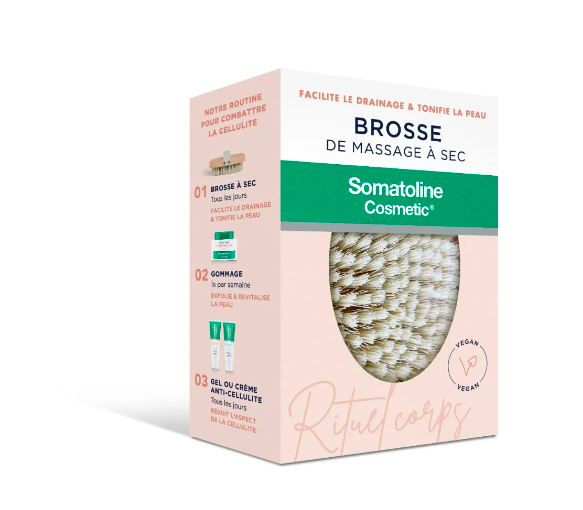 Brosse de massage à sec anti-cellulite Somatoline Cosmetic - une brosse - image 1