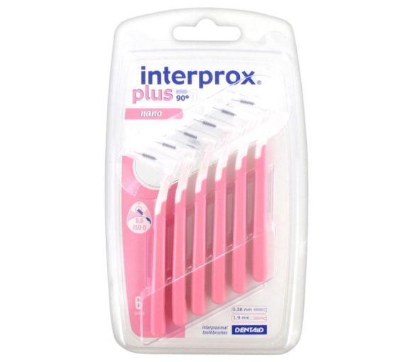 Brossettes interdentaires nano interprox plus rose Crinex - 6 brossettes
