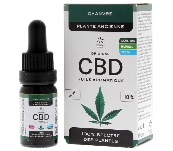 CBD 10% Lemon Pharma - flacon de 10ml - image 1