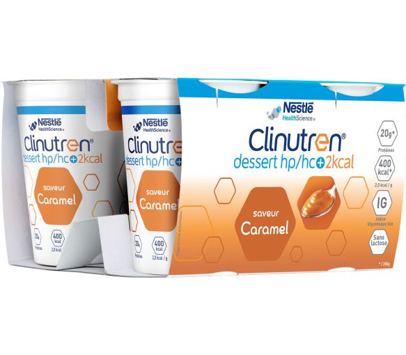 Clinutren saveur caramel HP/HC + Nestlé - lot de 4x200g - image 1