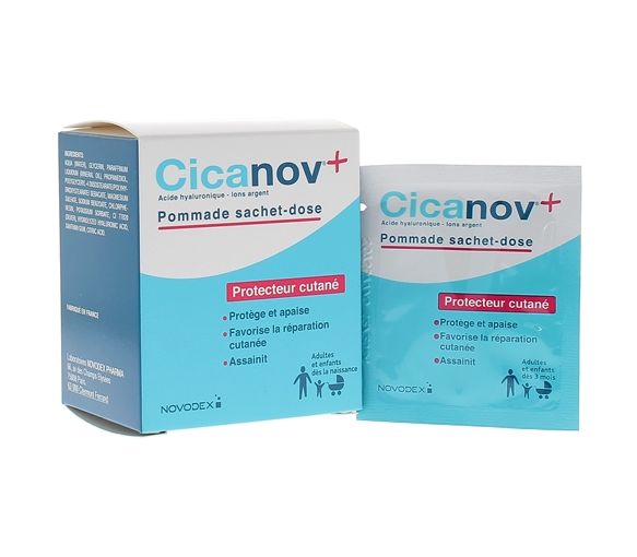 Cicanov+ pommade protection cutané - 9 sachets doses de 2g