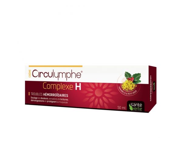 Circulymphe Complexe H Troubles Hémorroïdaires Santé Verte - tube de 50 ml