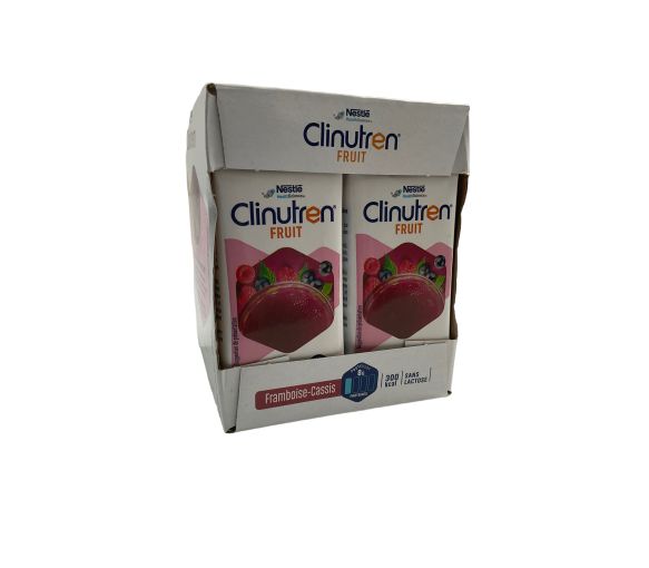 Clinutren fruit saveur framboise cassis - 4 briques de 200 ml - image 1