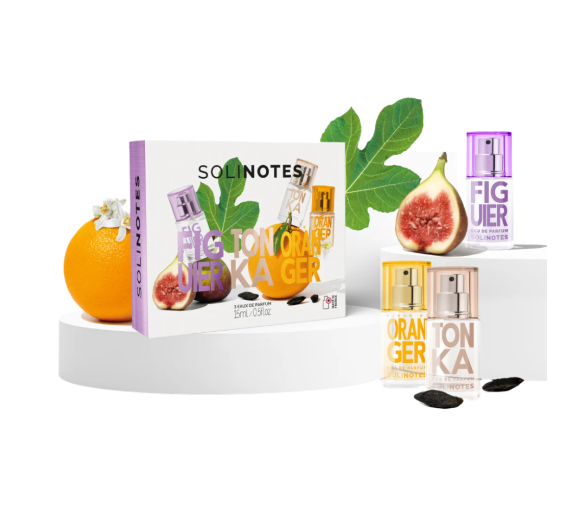 Coffret découverte Figuier, Tonka, Fleur d'Oranger Solinotes - coffret de 3 produits - image 1