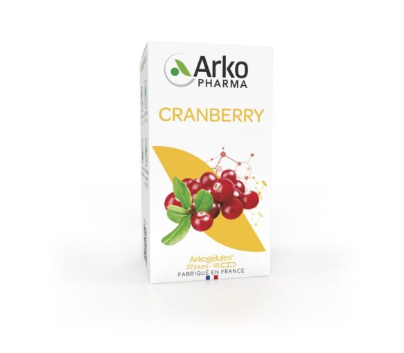 Arkogélules Cranberry Arkopharma - boîte de 45 gélules - image 1