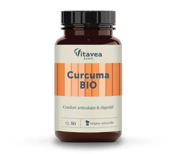 Curcuma bio Vitavea - pot de 30 gélules
