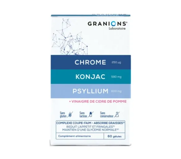 Complexe coupe-faim Granions – 60 gélules - image 1